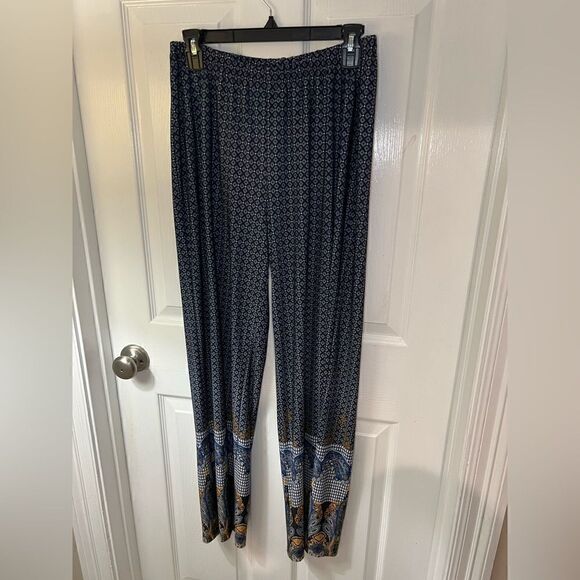 Dress Barn Printed Pants - Picture 1 of 3